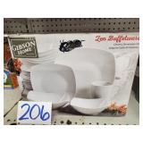 GIBSON HOME CERAMIC DINNERWARE SET