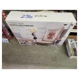 SHARPER IMAGE SHIATSU LUXE CHAIR PAD