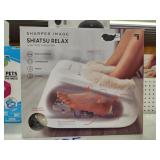 SHARPER IMAGE SHIATSU RELAX FOOT MASSAGER