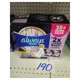 ALWAYS MAXI PADS