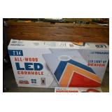 BRAND NEW LIGHT UP CORN HOLE BOARDS