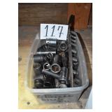 TOTE OF SOCKETS AND RAIL