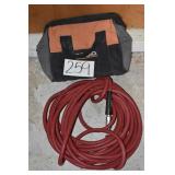 AIR HOSE AND TOOL BAG