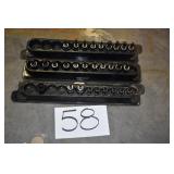 SNAP ON HOLDERS WITH MISC 3/8 HEX BITS
