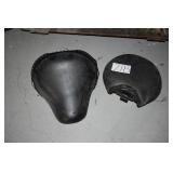 2 MOTORCYCLE SEATS