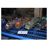 VINTAGE BATTERY TRAINS