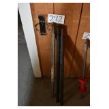 3 FLAT BED WINCH BARS