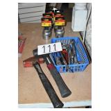 6 NEW CHANELOCK SOCKETS AND TOOL LOT