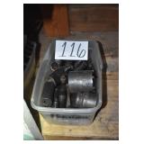 TOTE OF IMPACT SOCKETS