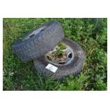 8 LUG FORD WHEELS AND TIRES