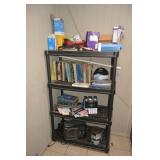 SHELF AND CONTENTS