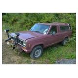 1988 FORD RANGER W/PLOW SEE INFO
