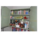 CABINET AND CONTENTS