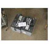 2 USED BATTERIES
