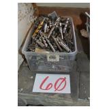 FULL TOTE OF DRILL BITS