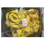 LARGE LOT OF E TRACK STRAPS