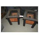 2 PLANTER BOXES