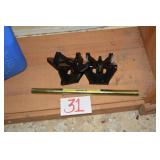 NEW TRAILER TORSION BAR BRACKETS