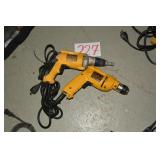 DEWALT DRILL AND SCREW GUN