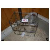 3 SHELF STAINLESS RACK