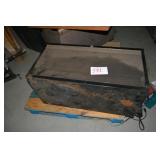 METAL STORAGE CABINET NO KEYS