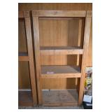 WOOD SHELF UNIT