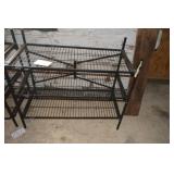 METAL 3 SHELF RACK