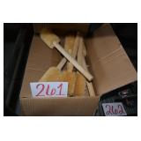 2 CASES OF BRUSHES