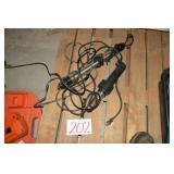 WORK LIGHT AND HEAT GUN