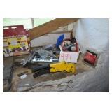 MISC LOT RIVET GUN ETC