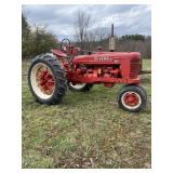 Farmall H tractor, runs and drives as it should