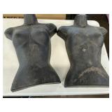 Half body mannequins