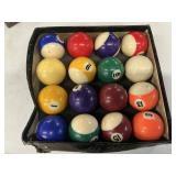 Pool balls, missing the 8 ball