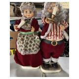 Mr and Mrs Santa clause