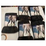 (5) nos fleece lined leggings legging m/l