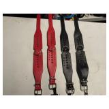 (4) dog collars