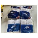 (4) packs nos socks