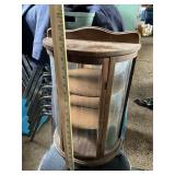 Small curio type cabinet