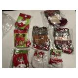 (8) Christmas mini/midsize stocking nos