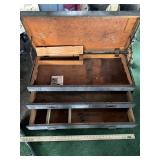 Wood US Army tool box