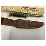 Kabar knife has been sharpened