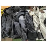 (2) hoodie 1 long sleeve shirt sz m-l