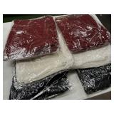 6 infinity scarves assorted colors