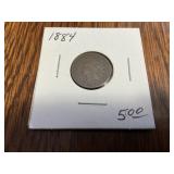 1884 Indian head penny