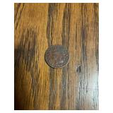 1865 Indian penny