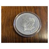 COPY of 1889 Morgan silver dollar