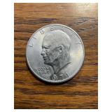 1971 D Eisenhower dollar
