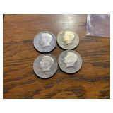 (4) Proof Kennedyï¿½s half dollar 1985s,