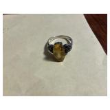 Ring marked 925 sz7.5