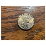 2000 P Sacagawea golden dollar